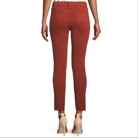 NWT FRAME Le High Skinny Jeans Raw Stagger Hem 24 - Picture 2 of 14